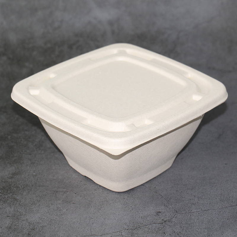 16 24 32 42 oz Square Rectangle High-Quality Heatable Non-Leaking Disposable Eco Friendly Bowl