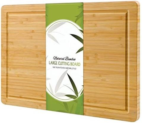17 x 12 inch Extra Large Bamboo Cutting Board