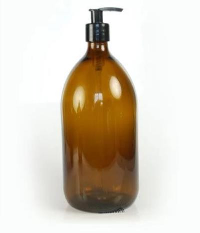 500ml Glass Bottle with Pump top