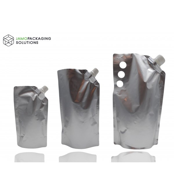 Aluminium Stand Up Pouch with Spout