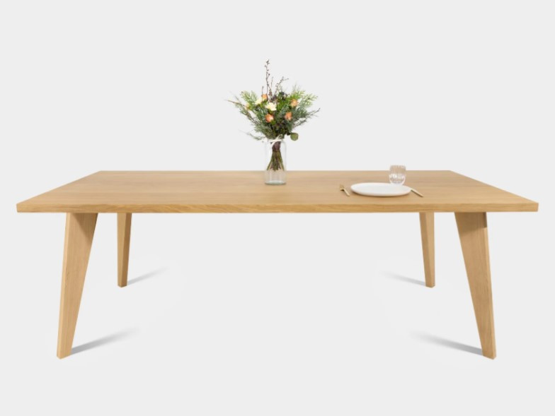 AMBER | Handmade Table And Extendable Dining Table In Oak Or Walnut