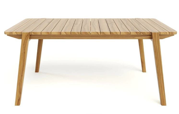 Apanas Dining Table with Slatted Top