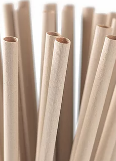 Bamboo Fiber Straw-Length - 210 MM