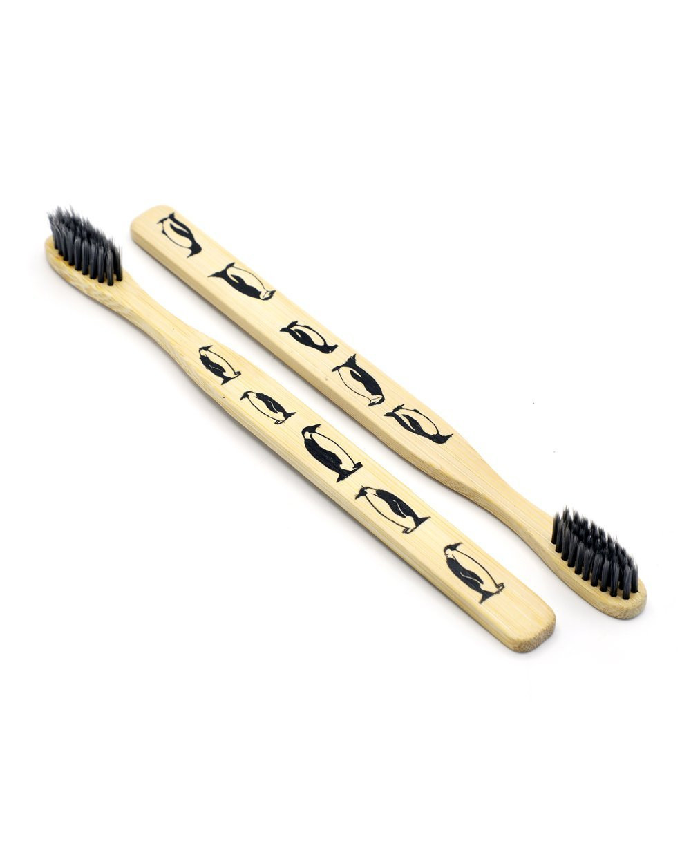 Bamboo Reusable Toothbrush – Charcoal Bristles