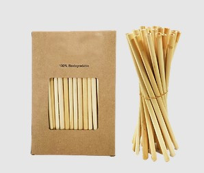 Bamboo Straw Box
