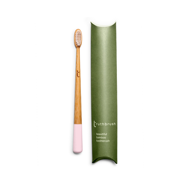 Bamboo Truthbrush - Toothbrush in Pink