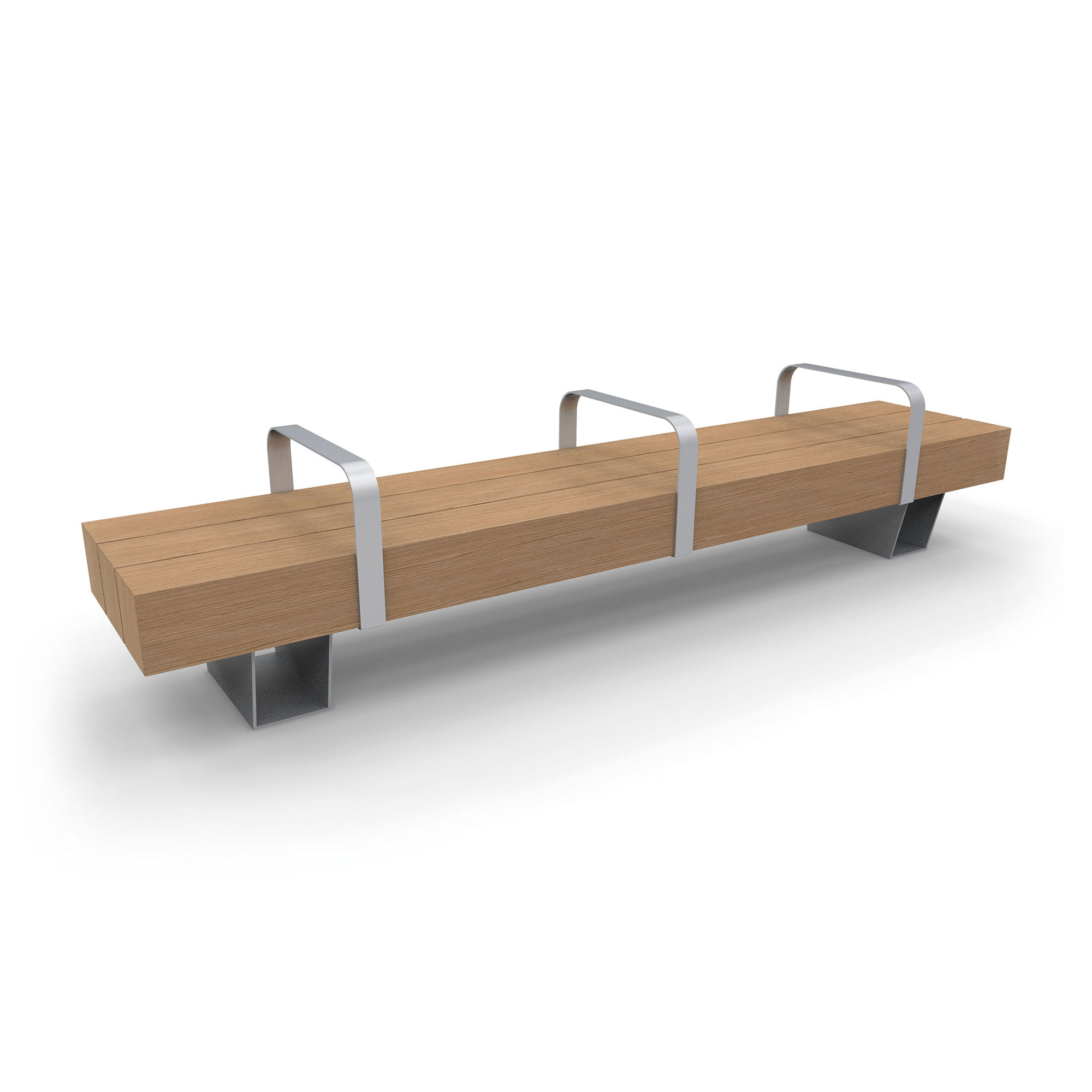 Beam Backless Bench