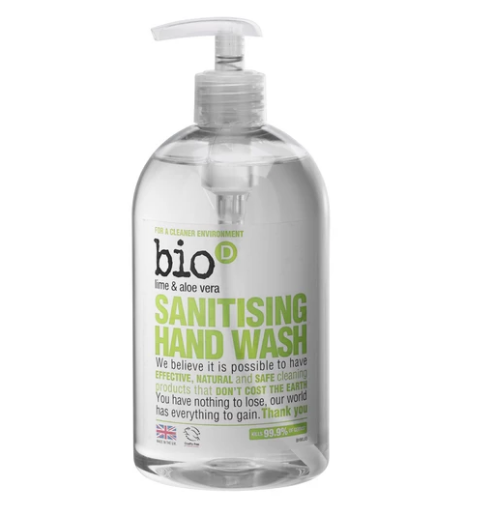 Bio-D Sanitising Hand Wash (Lime and Aloe Vera)