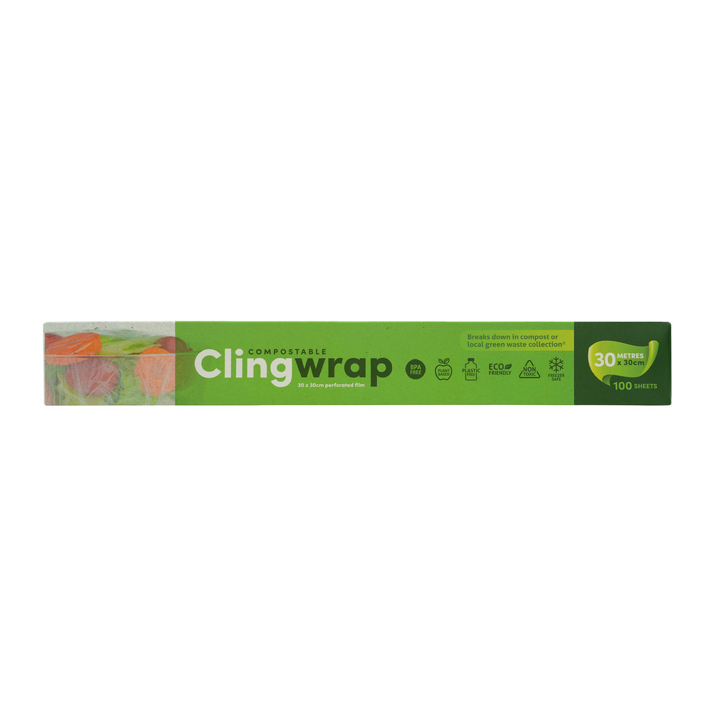 Biodegradable and Compostable Cling Wrap