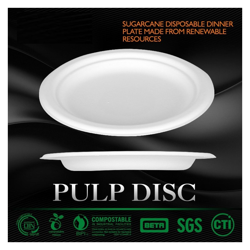 Biodegradable Disposable Food Plate