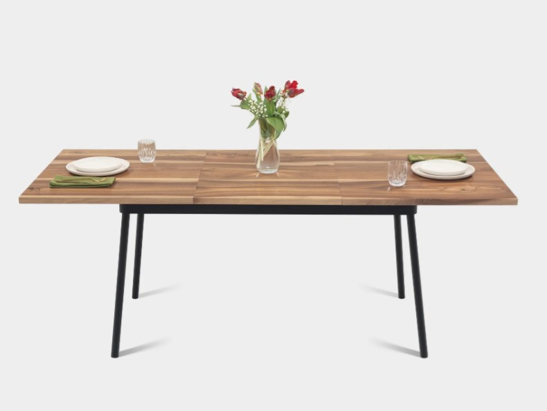 BUTTERCUP | Mid Century Modern Extendable Dining Table In Walnut