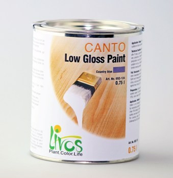 Canto Natural Low Gloss (Satin) Paint For Interior Wood & Metal