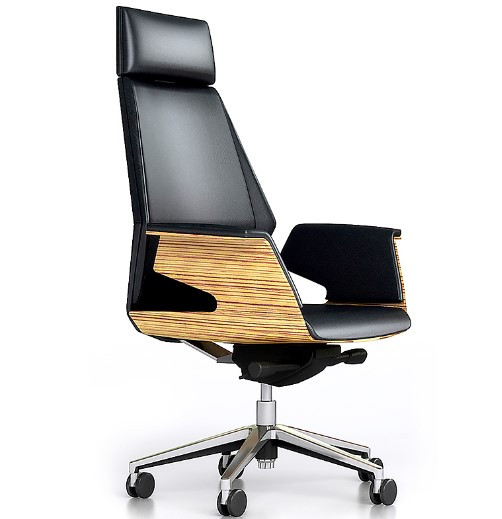 Carine High Back Leather Executive Chair