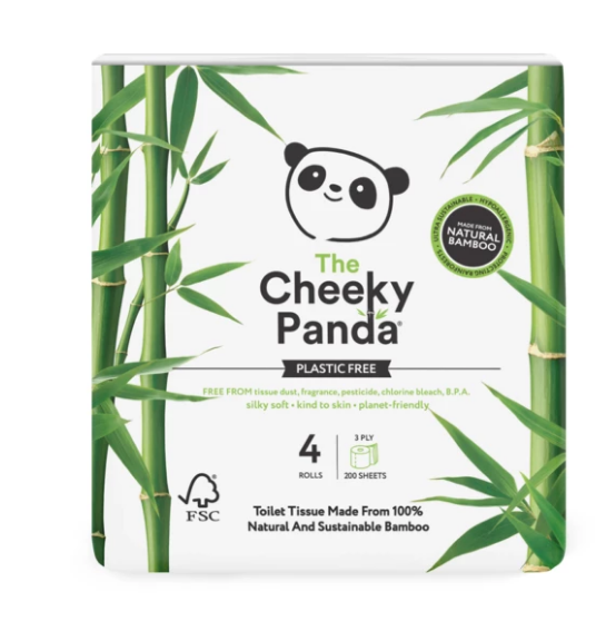 Cheeky Panda Bamboo Toilet Tissue