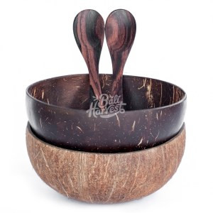 Coconut Bowls and Spoons