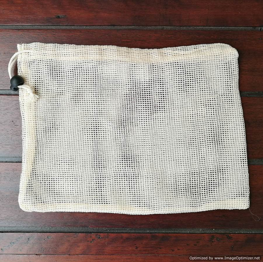 Cotton Mesh Produce Bag – Small