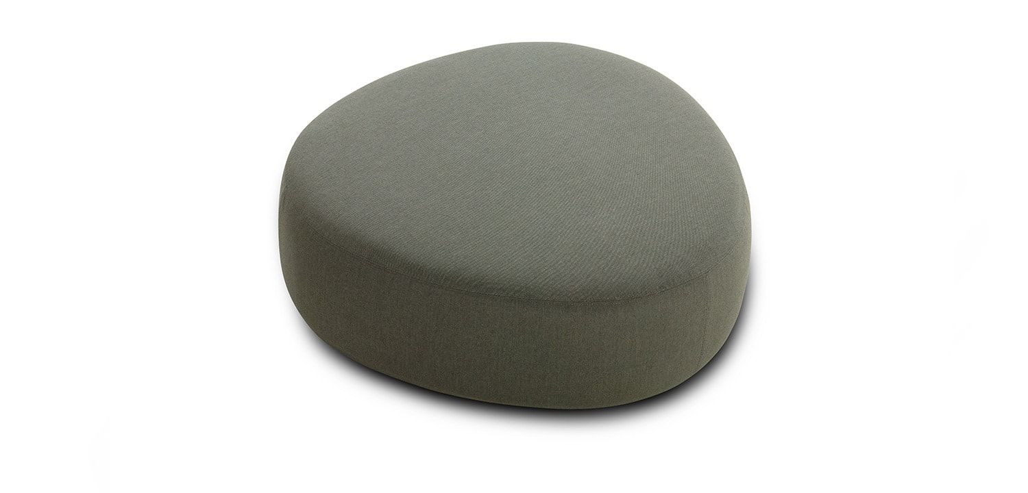 Crescent Outdoor Ottoman Large