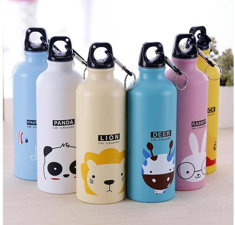 Cute Animals Stainless Steel Water Bottle