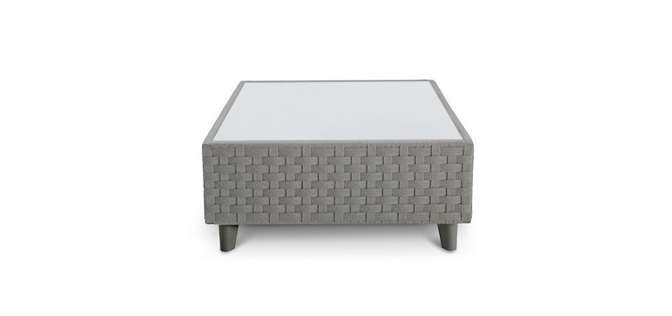 Delta Outdoor Coffee Table - Glass Top