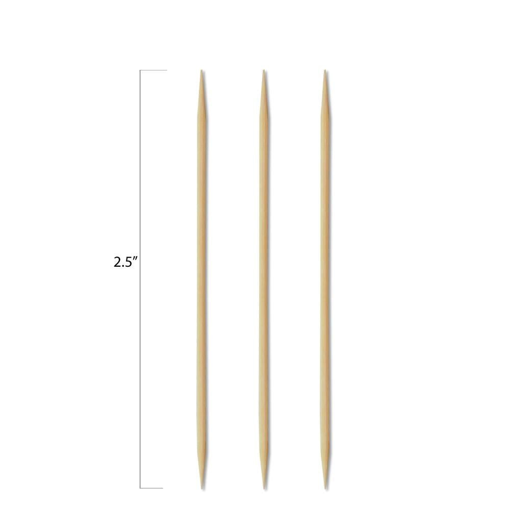 Double Pointed Bamboo Toothpicks