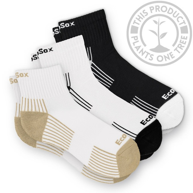 EcoSox Bamboo Quarter Socks