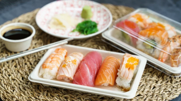 EkoPak Sushi Trays & Lids
