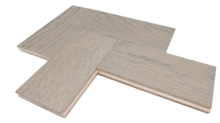 Engineered Timber - Series E2 – European & American White Oak(Oak Jubilee Grey – Herringbone)