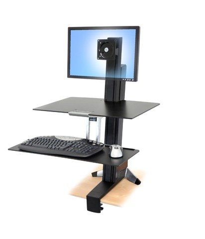 ERGOTRON WORKFIT S WITH WORKSURFACE