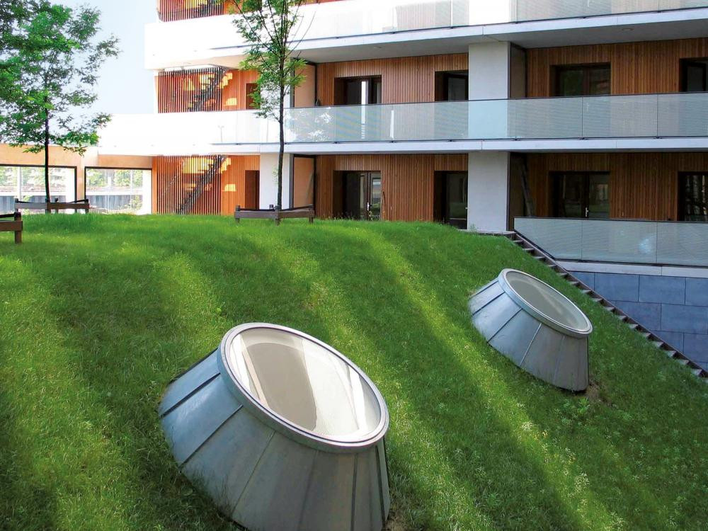Extensive Green Roof - Pitched Green Roofs up to 25°