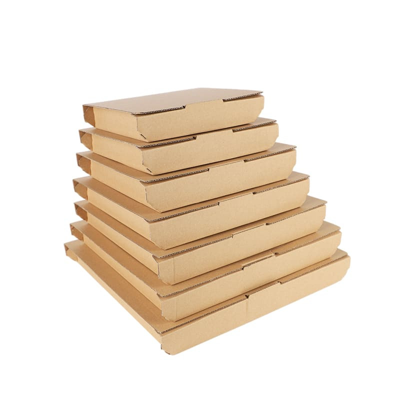 Foldable Custom Kraft Pizza Boxes