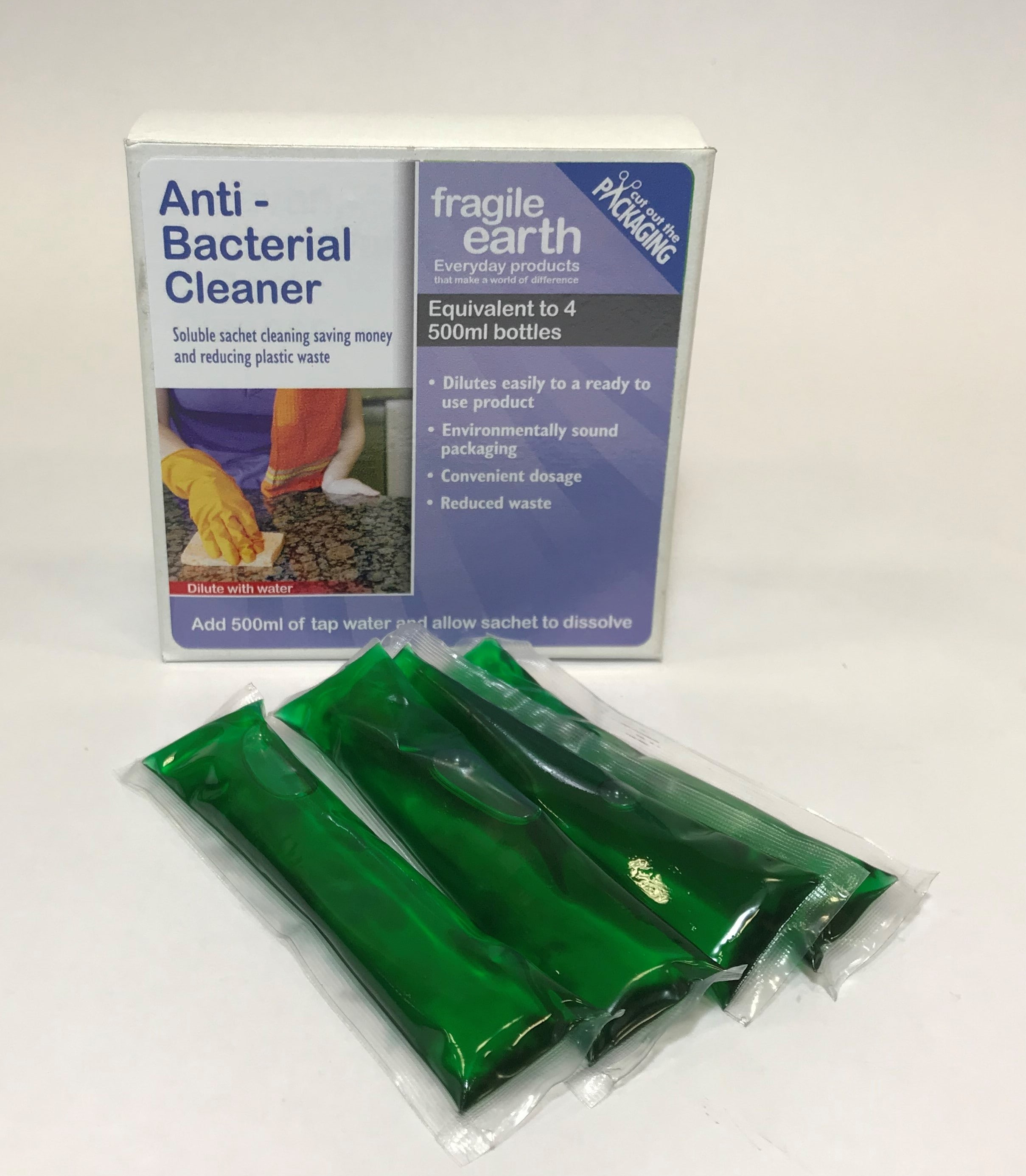 Fragile Earth Concentrated Anti-Bacterial Cleaner (Sachets)