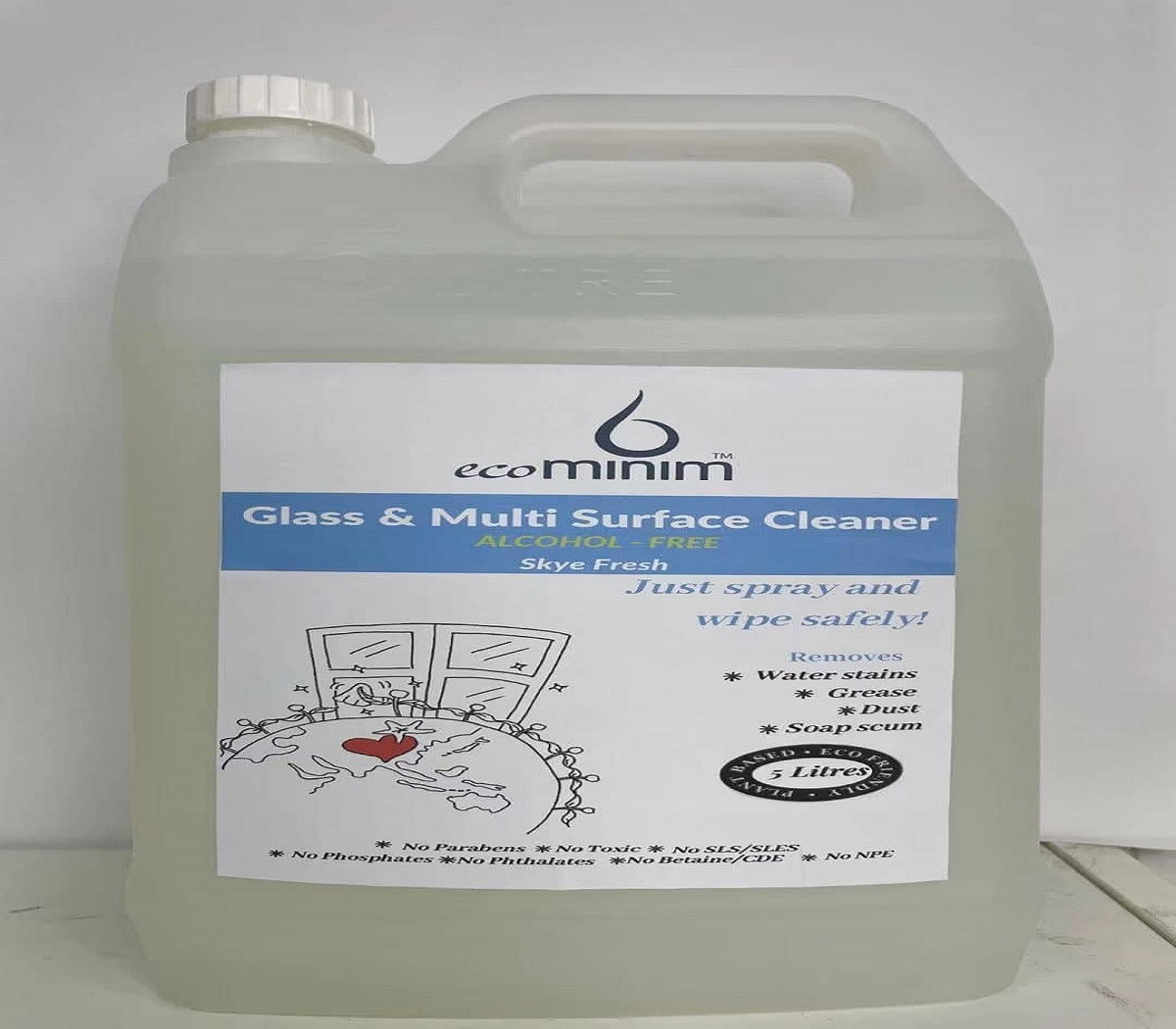 Glass & Multi Surface Cleaner 5 Liters