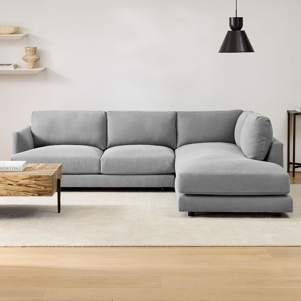 Haven 2-Piece Bumper Chaise Sectional