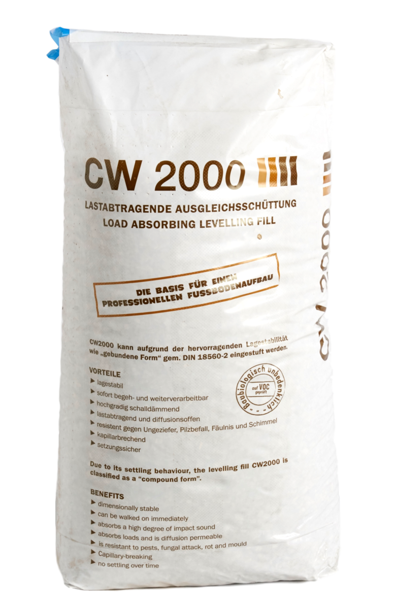 Insulating Levelling Aggregate – Cemwood CW2000