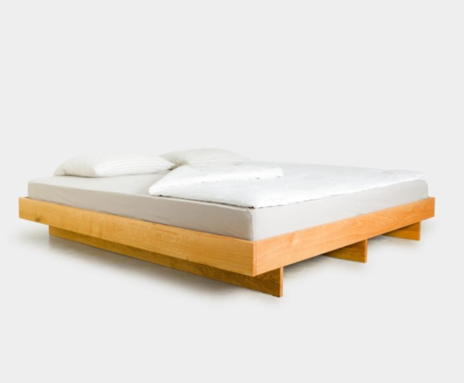 JULIANA | Minimal Bed Frame Handmade from European Oak