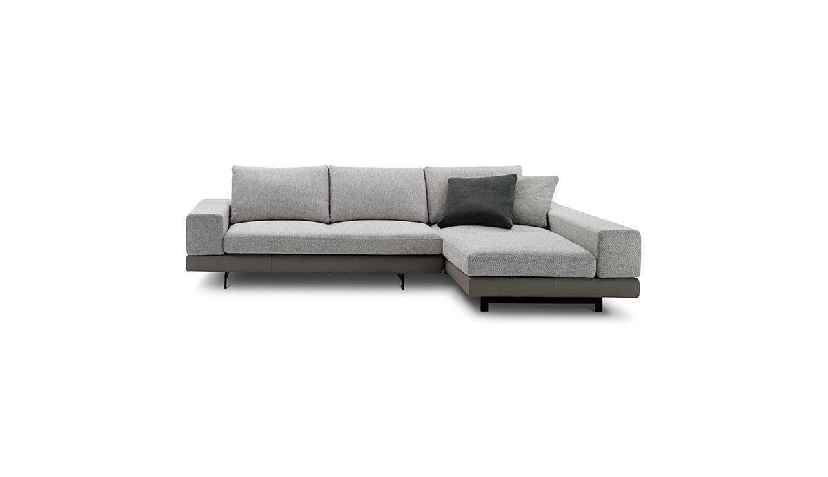 Kato Soft Arm 3-Seater Sofa with Chaise