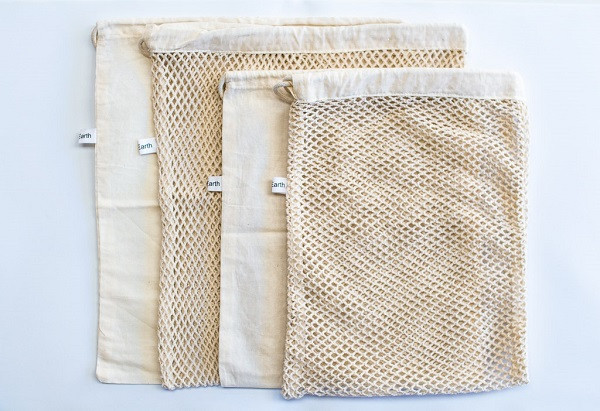 Kitchen Essentials - Organic Cotton Produce Bags