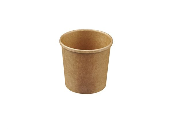 Kraft Paper Soup Containers and Lids