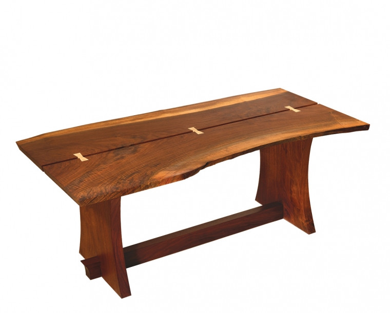 Live-Edge Butterfly Coffee Table