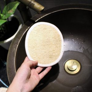 Loofah Dish Cleaner – Water Drop Shape
