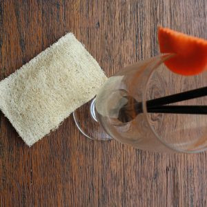 Loofah Glass Washing Scrubber