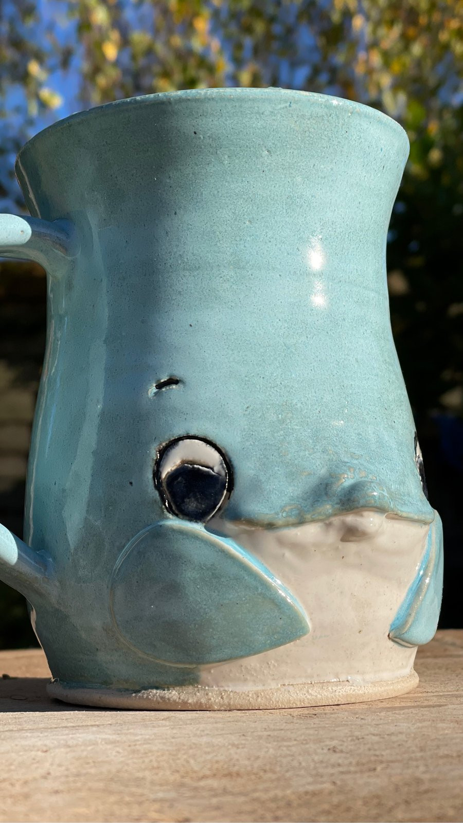 MadeWithMud Dolphin Mug