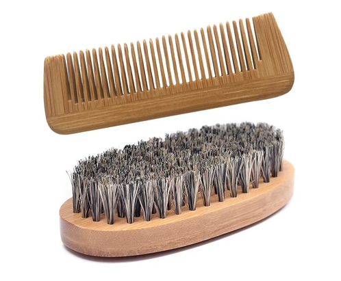 Beard Brush Comb Set- Men's