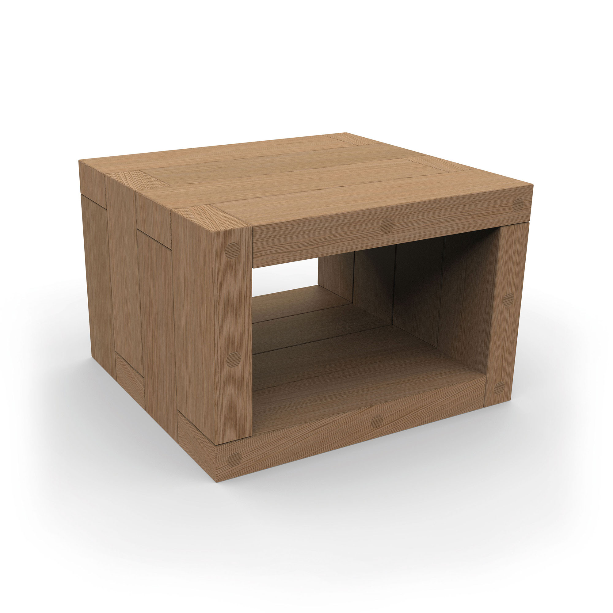 Modular Box Cube Seat : Open