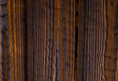 Natural Charred Wood Cladding