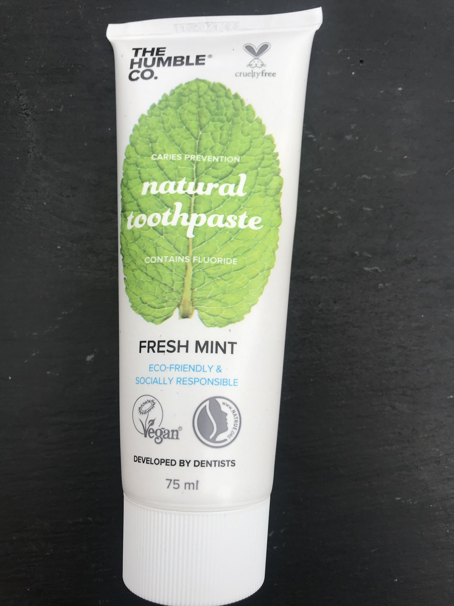 Natural Toothpaste with Fluoride - Fresh Mint