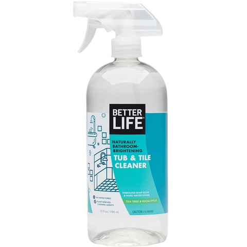 Naturally Bathroom-Brightening Tub & Tile Cleaner