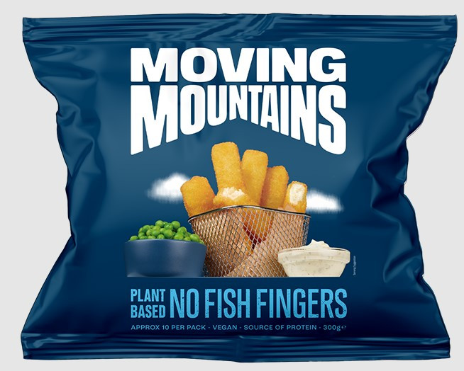 Plant based No Fish Fingers