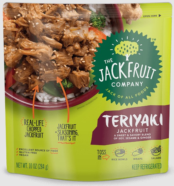 Plant based Teriyaki Jackfruit
