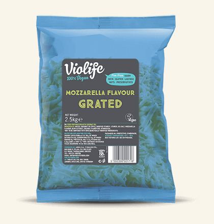 Plant based Violife Mozzarella Flavour Grated